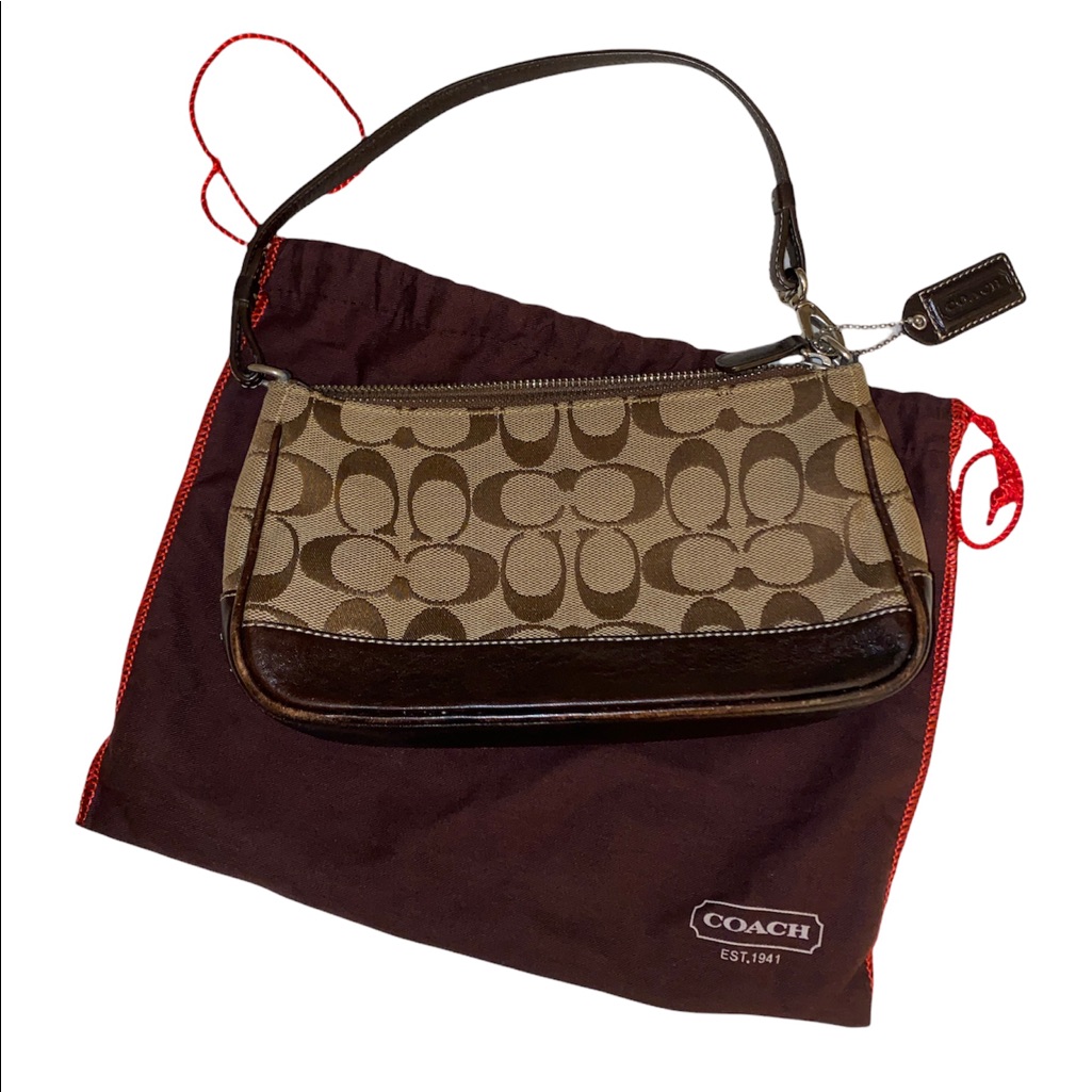 Vintage Coach Y2k Demi Monogram Bag